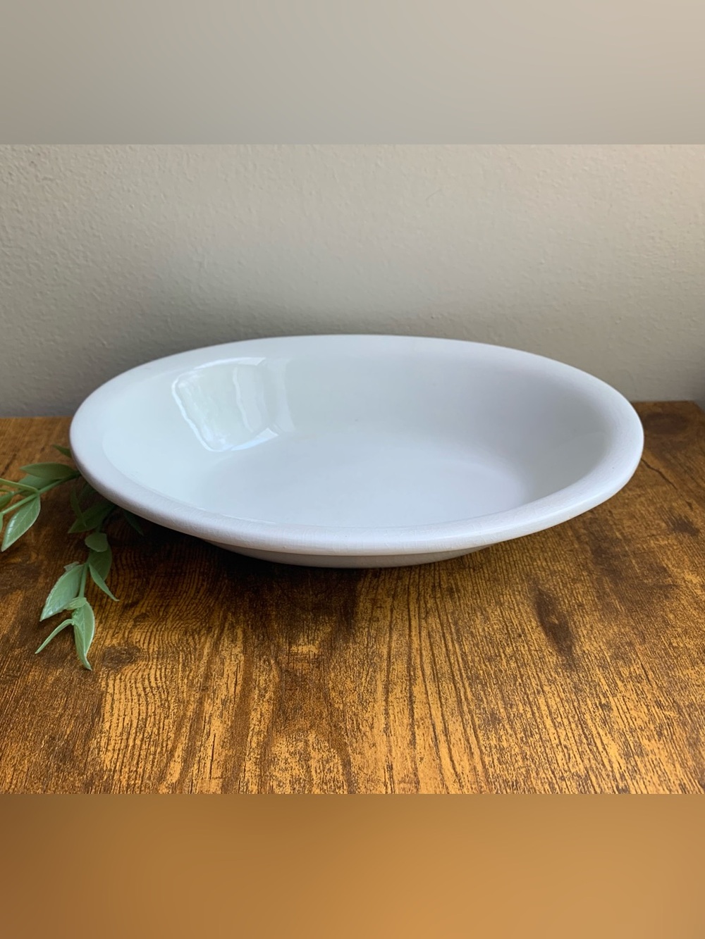Antique Vintage J&G Meakin Ironstone China Oval Serving Bowl